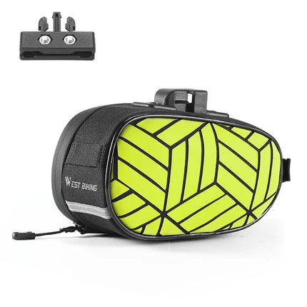 Reflecterende zadeltas voor mountainbike en racefiets