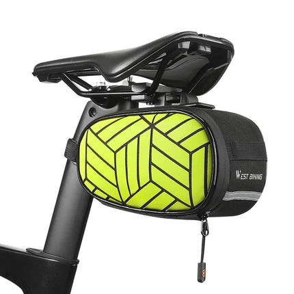 Reflecterende zadeltas voor mountainbike en racefiets