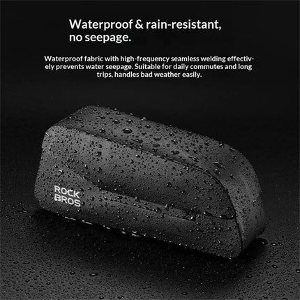 Bolsa magnética impermeable para bicicleta de montaña