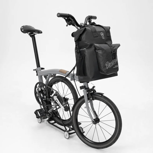 Sacoche à rouleau pour rangement de casque de vélo étanche