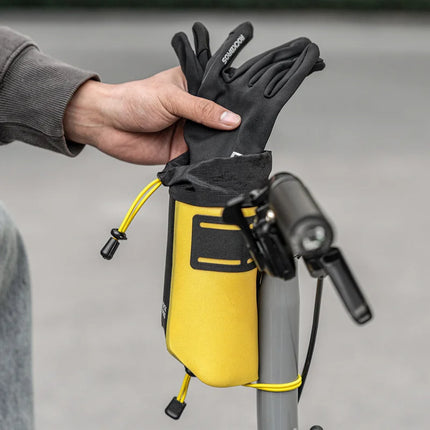 Vanntett vannflaskeholder med snorstramming