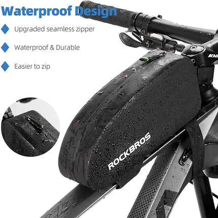 1325 Borsa impermeabile per bicicletta, per telaio superiore