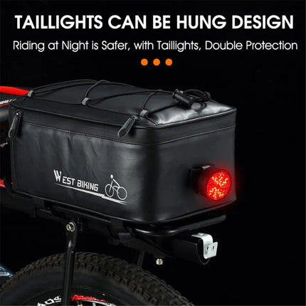 1359 Waterproof Large Capacity 4L Bicycle Saddle Bag