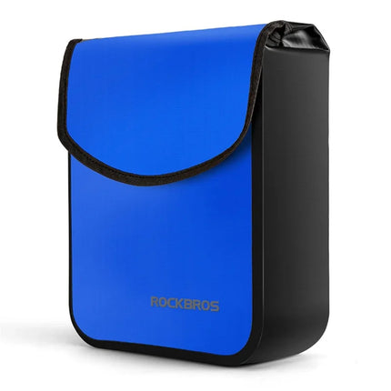 1360Borsa anteriore sospesa per bicicletta elettrica scoote impermeabile - Blu