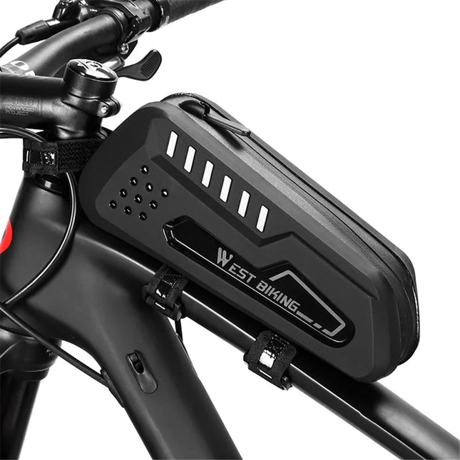 1754 Bolsa de tubo superior para bicicleta - Negro