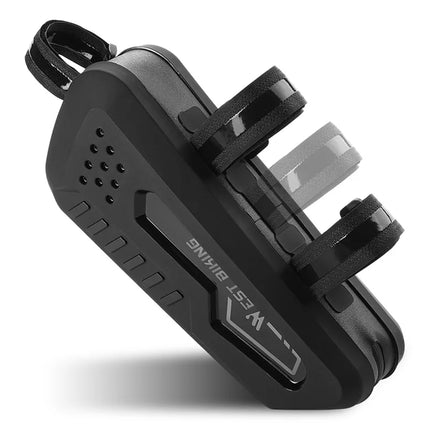 1754 Bolsa de tubo superior para bicicleta - Negro