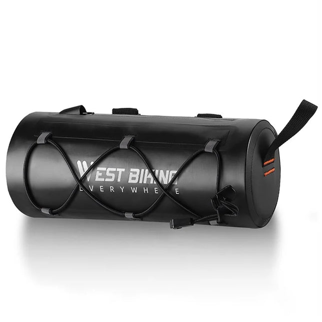1254Sacoche de guidon de vélo multifonctionnelle de grande capacité 2L étanche