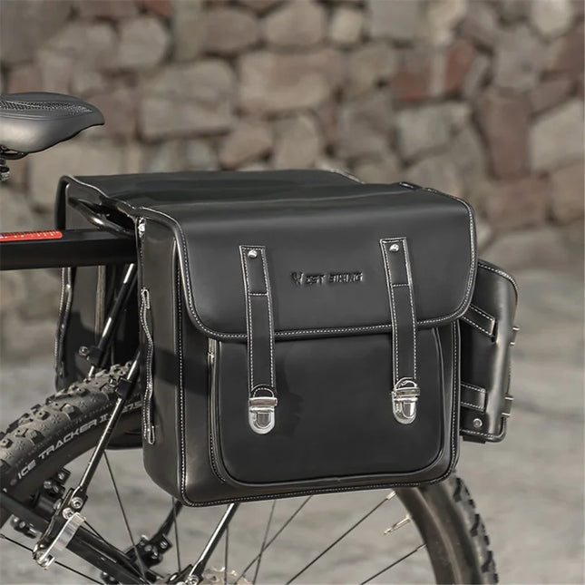 1651 Rear Bike Rack Storage Bag - Black