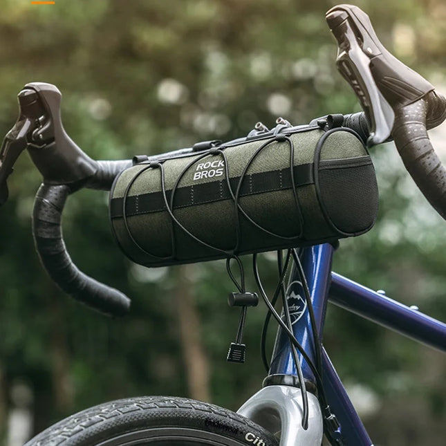 1836 Cylindrical Bag Suspended on Bicycle Handlebar in Polyethylene