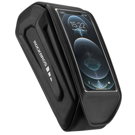 1634 Polyester and PU Bike Frame Bag