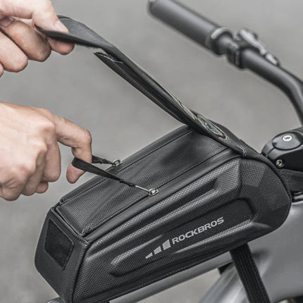 1634 Polyester and PU Bike Frame Bag