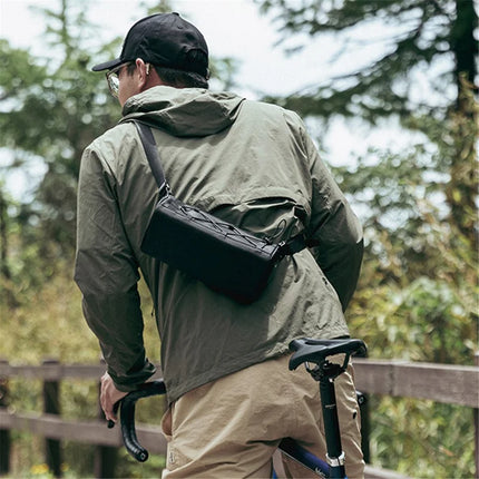 1253 Sac de guidon de vélo sangle d'épaule pour vélo de route et VTT - Nero