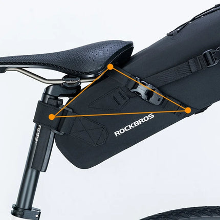 1058Sacoche de vélo 3L étanche  pour cyclisme