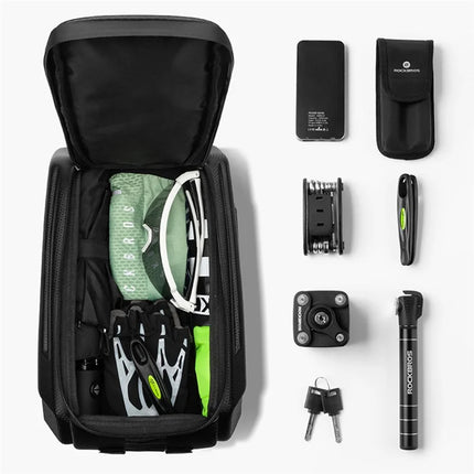 519Sacoche arrière de vélo multifonctionnelle pour VTT et route avec housse  pluie