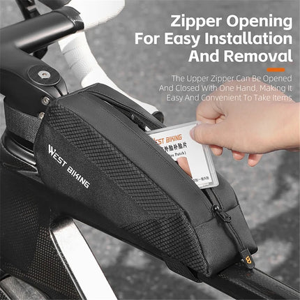 1230 Bolsa de tubo superior para bicicleta