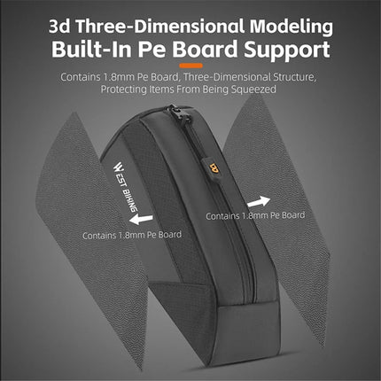 1230 Bolsa de tubo superior para bicicleta