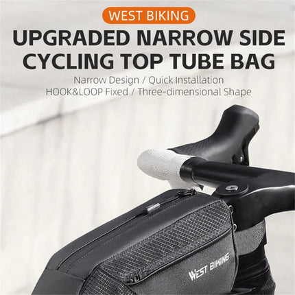 1230 Bolsa de tubo superior para bicicleta