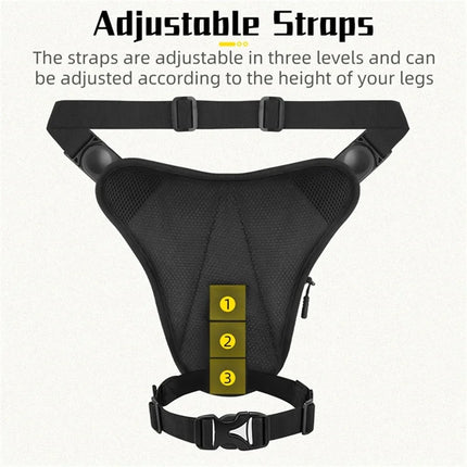 1630 Leg pouch shoulder bag - Black