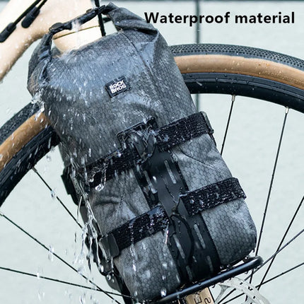 1258Sacoche de fourche avant de vélo en TPU pour vélo de route, VTT, cyclisme