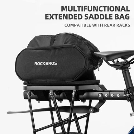 846 Extensible Rear Bike Rack Pannier Bag