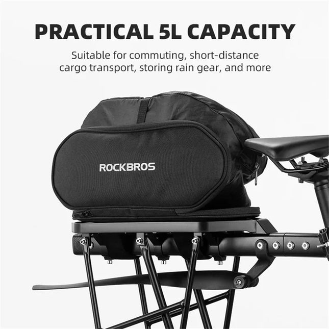 846 Extensible Rear Bike Rack Pannier Bag