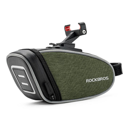 520Sacoche de Selle Arrière pour Tige de Selle 0.45L - Type à Fixation par Support