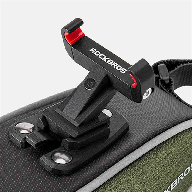 520Sacoche de Selle Arrière pour Tige de Selle 0.45L - Type à Fixation par Support