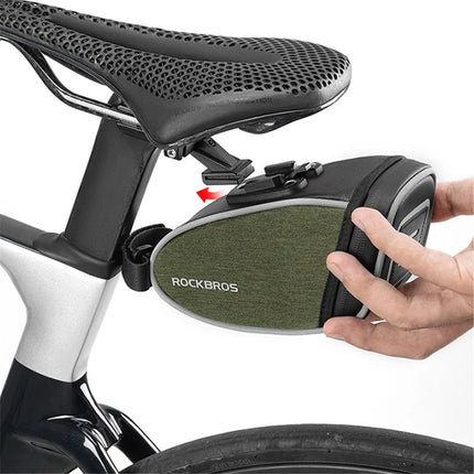 520Sacoche de Selle Arrière pour Tige de Selle 0.45L - Type à Fixation par Support