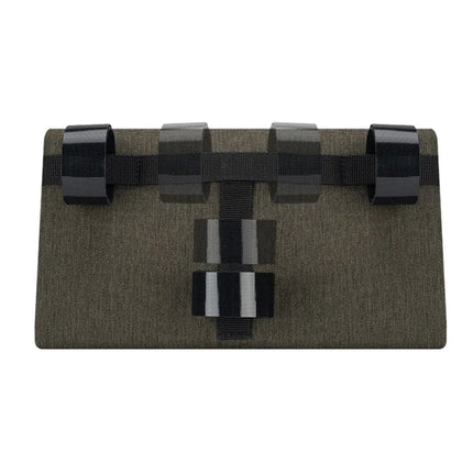 1387Sacoche de guidon de vélo 1,3L, pochette de rangement  - Vert armée