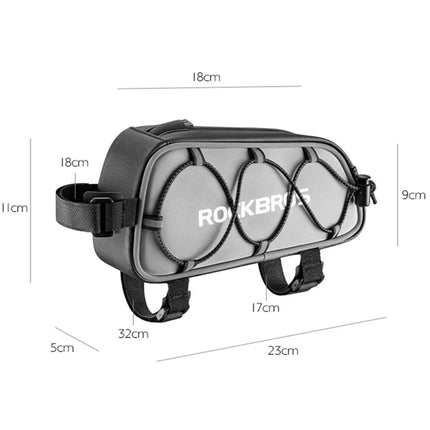 1401 Borsa da Telaio per Bicicletta Riflettente in Poliestere