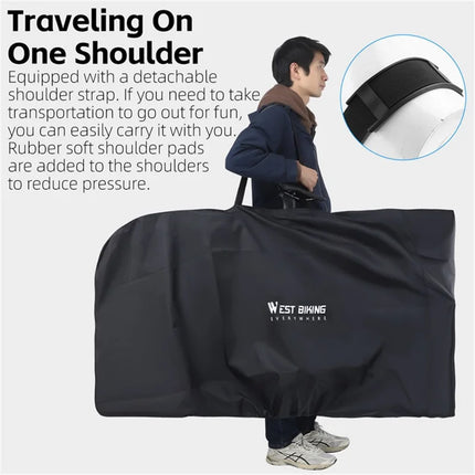 460 Road bike carrying bag 27.5 inches 700C in PU 420D