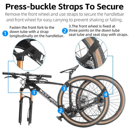 460 Road bike carrying bag 27.5 inches 700C in PU 420D