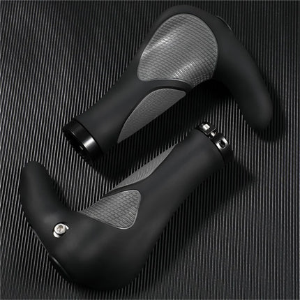 1463 Manopole per manubrio a forma di corno antiscivolo e antiurto