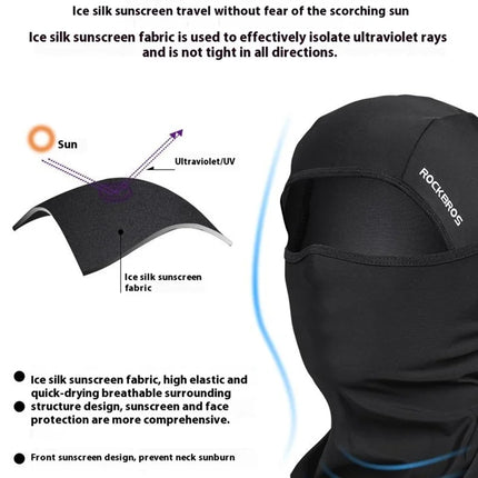 2373Cagoule Complet Anti-UV  Respirant