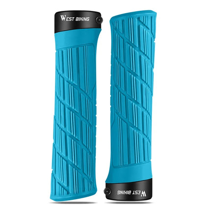 1820 Manillares de bicicleta antideslizantes - Azul