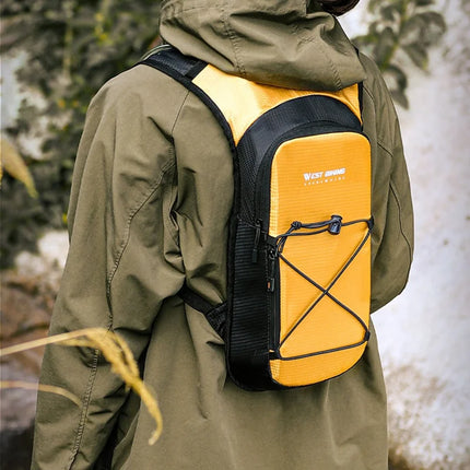 1787 Zaino da trekking per ciclismo, alpinismo - Arancione