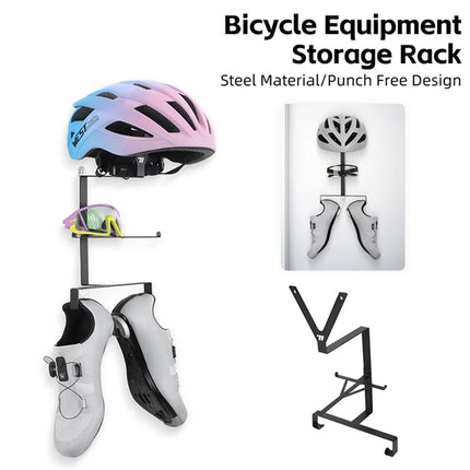 1370 Supporto di stoccaggio per casco da bici