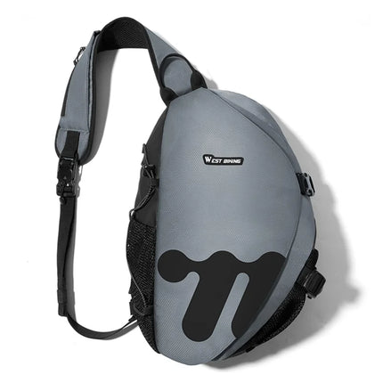 Bolso bandolera impermeable y reflectante para tableta de pulgadas