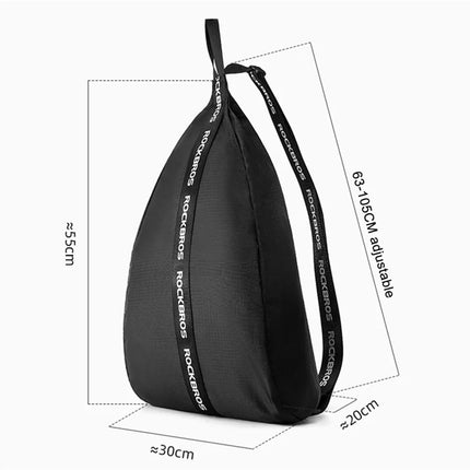 2319Sac à dos  à bandoulière réglable avec grand compartiment