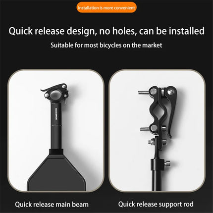 1648 Bicycle Cycling Luggage Rack, Aluminum Alloy Shelf