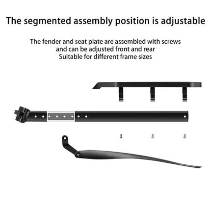 1648 Bicycle Cycling Luggage Rack, Aluminum Alloy Shelf