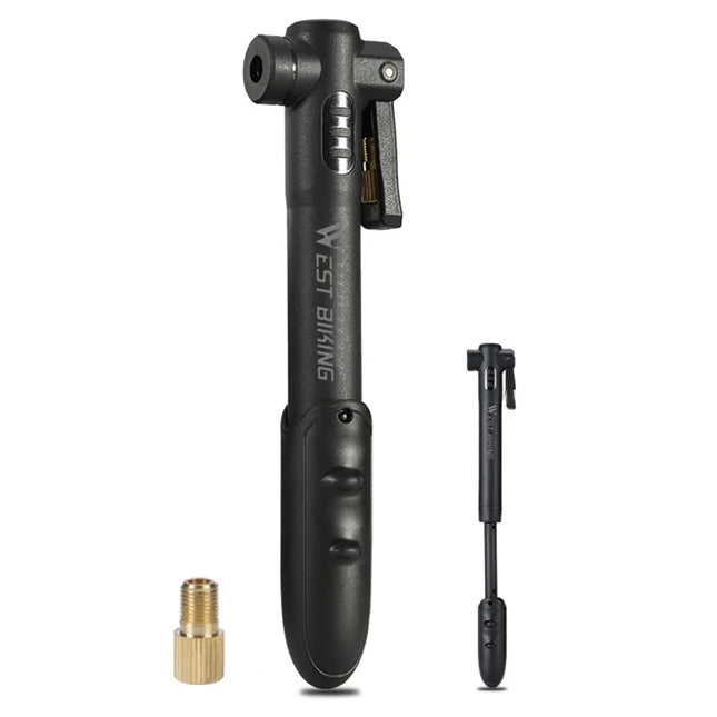 456Pompa per Bicicletta Portatile 80PSI Mini Plastica