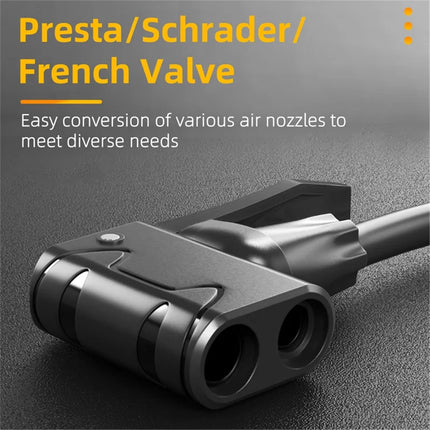 754 Portable vertical bike pump 230PSI with folding base for bikes