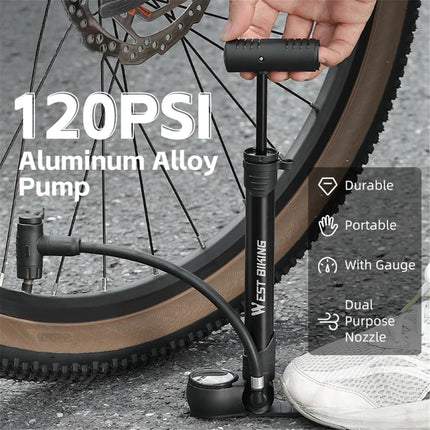 935 High Pressure Aluminum Alloy Air Pump 120PSI