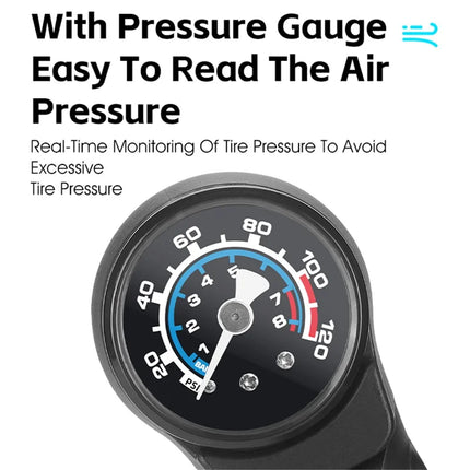 935 High Pressure Aluminum Alloy Air Pump 120PSI