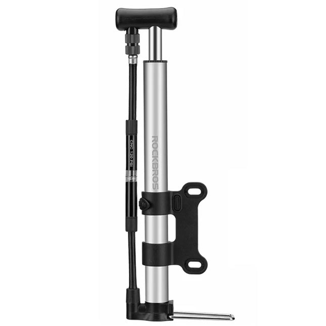 2278Pompe à vélo portable  120PSI haute pression avec manomètre