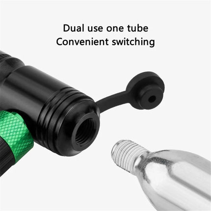 2481 Tragbare ROCKBROS Hochdruck-Fahrradpumpe 110 PSI mit AV / FV Düse