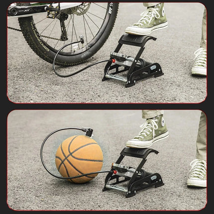 2527Pompe à pied haute pression ROCKBROS 160PSI avec manomètre