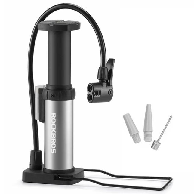 1602Pompa a pedale portatile 100 PSI alta pressione per bicicletta