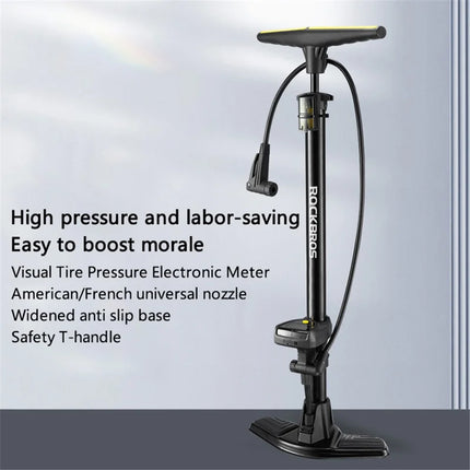 2306Pompe à pied ROCKBROS avec manomètre 160PSI